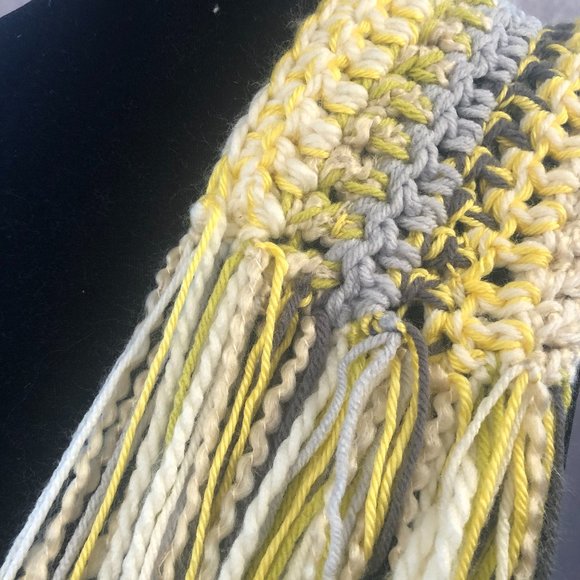 Hand-Knit Scarf - Picture 4 of 5